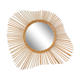 Rattan sun mirror 70s