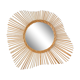 Rattan sun mirror 70s