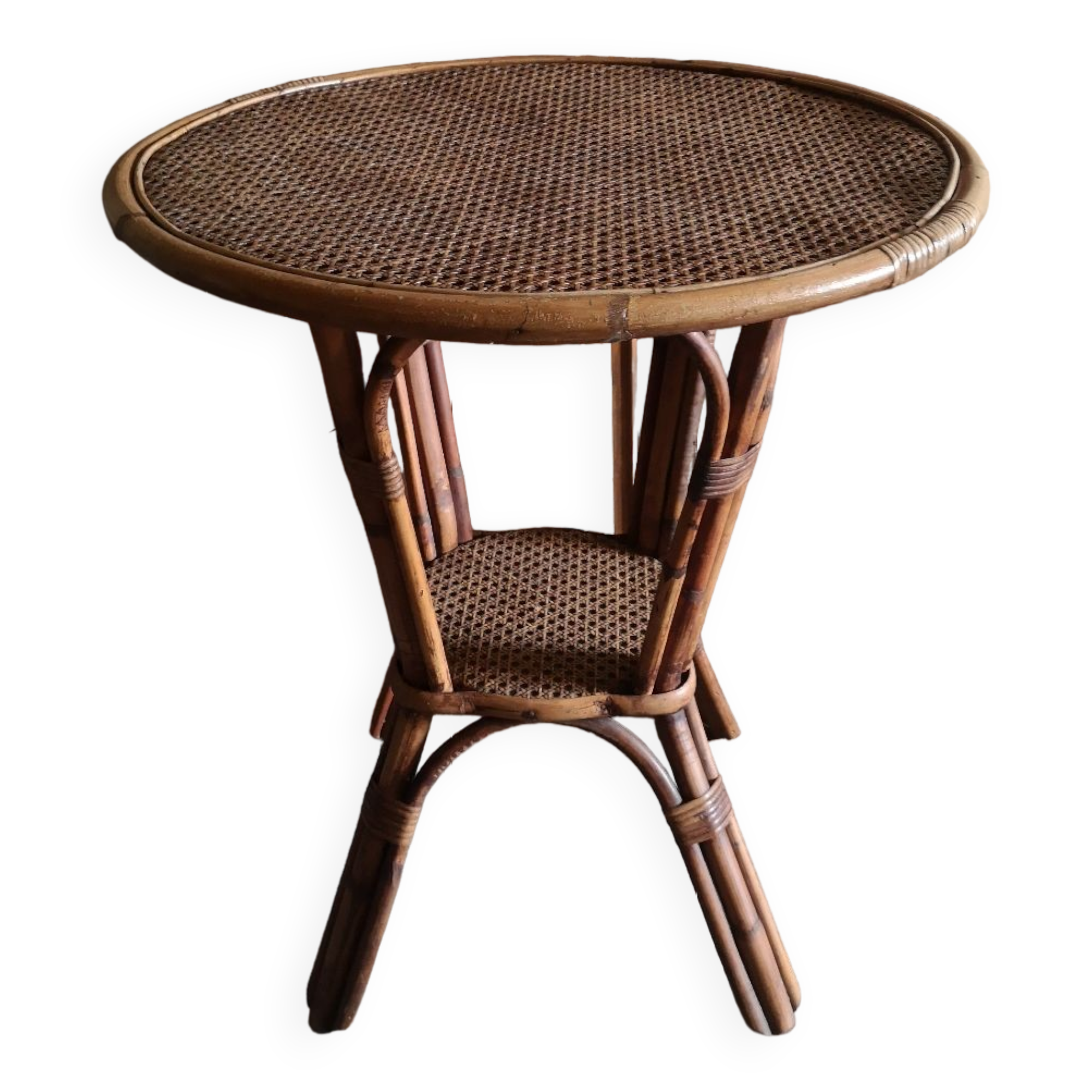 Vintage pedestal table