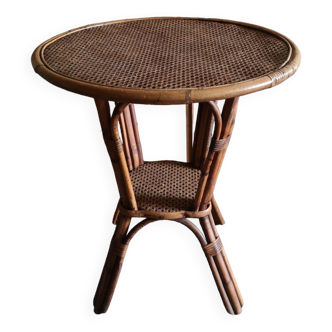 Vintage pedestal table