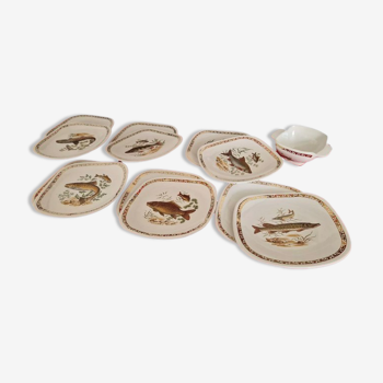 Longchamp fish plates