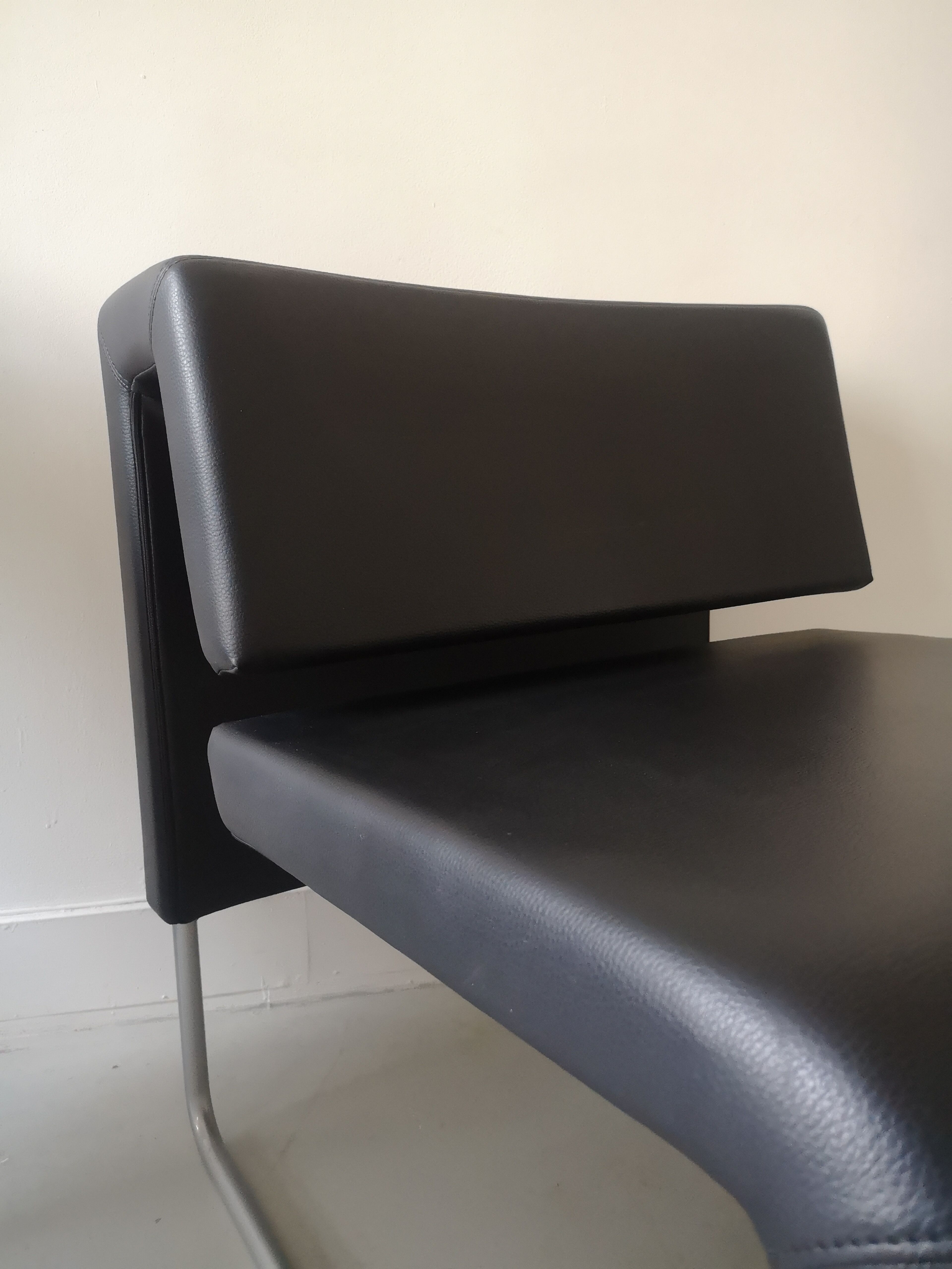 Calf leather designer heater