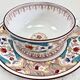 2 anciennes tasses + sous-tasses à thé porcelaine Sarreguemines Minton