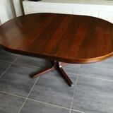 Vintage Baumann extendable table, 1970s