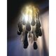 Murano glass flush mount