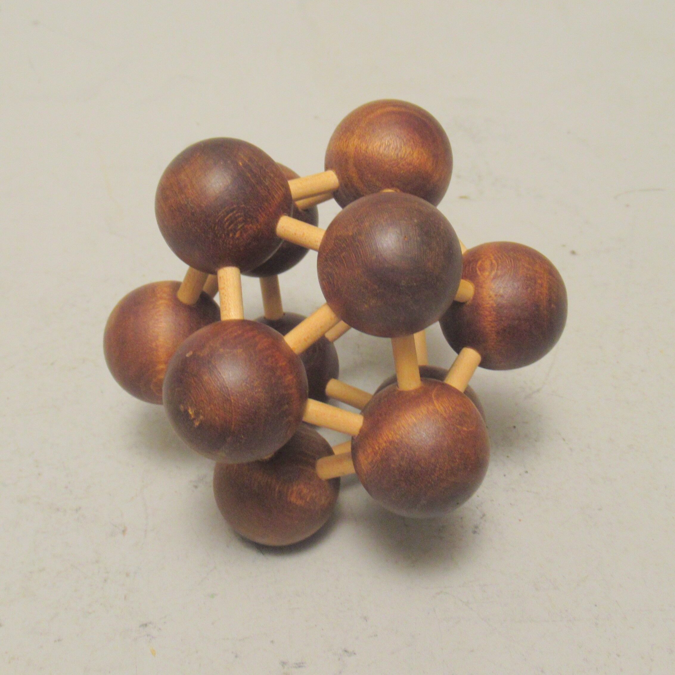 Wooden geographical sculpture 70s