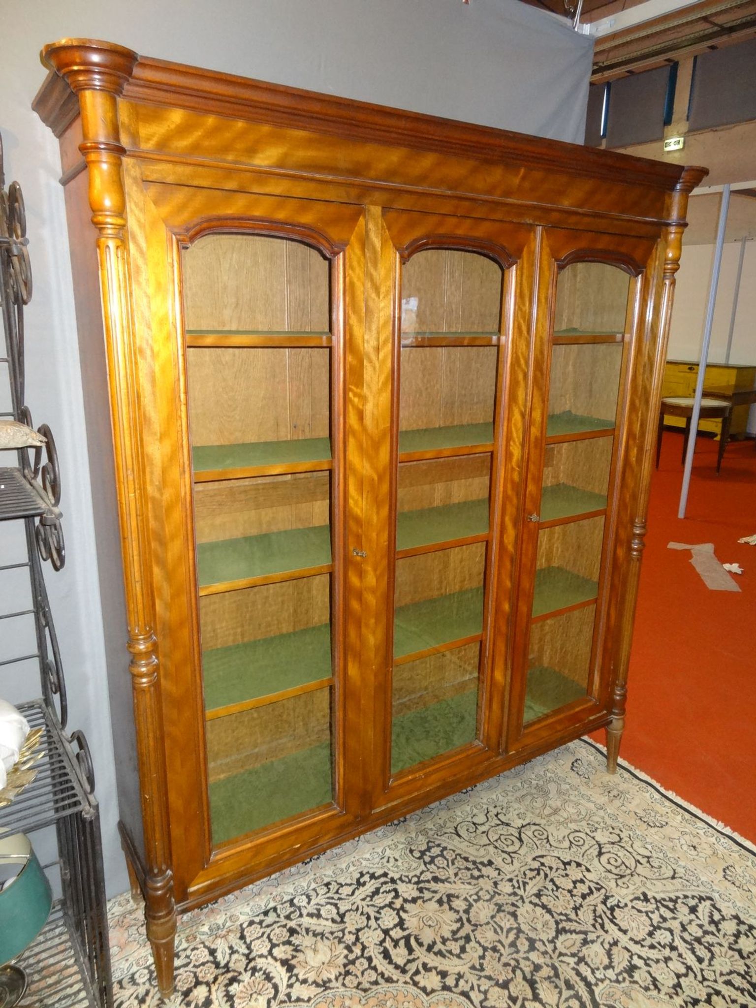 English bookcase 19th