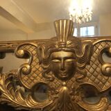 Regency style pareclose mirror