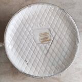 Pair of peacock vases by Hubert Bequet - Pearly ceramic - Belgium - 60s