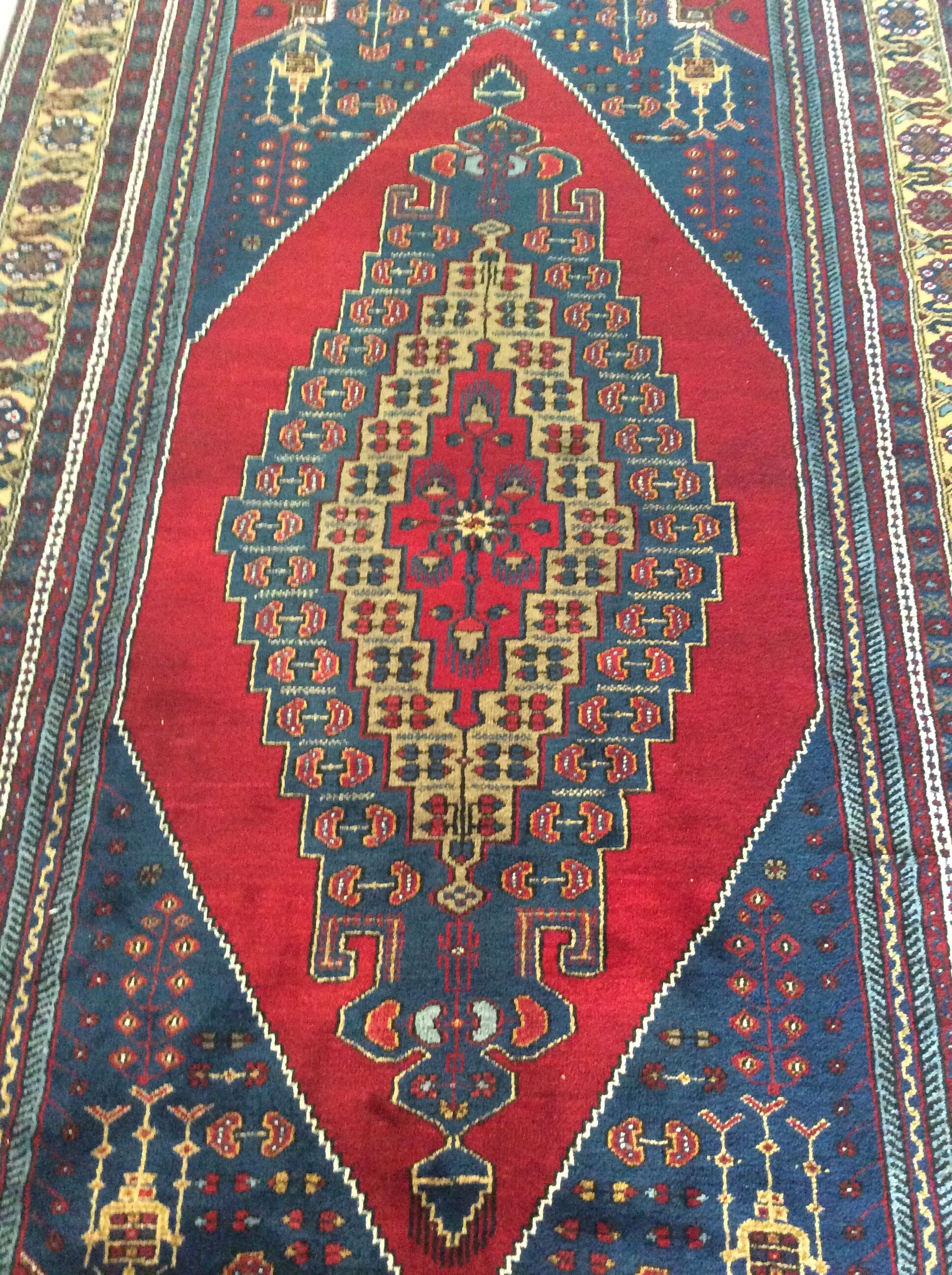 Old Afghan carpet 330x 170cm