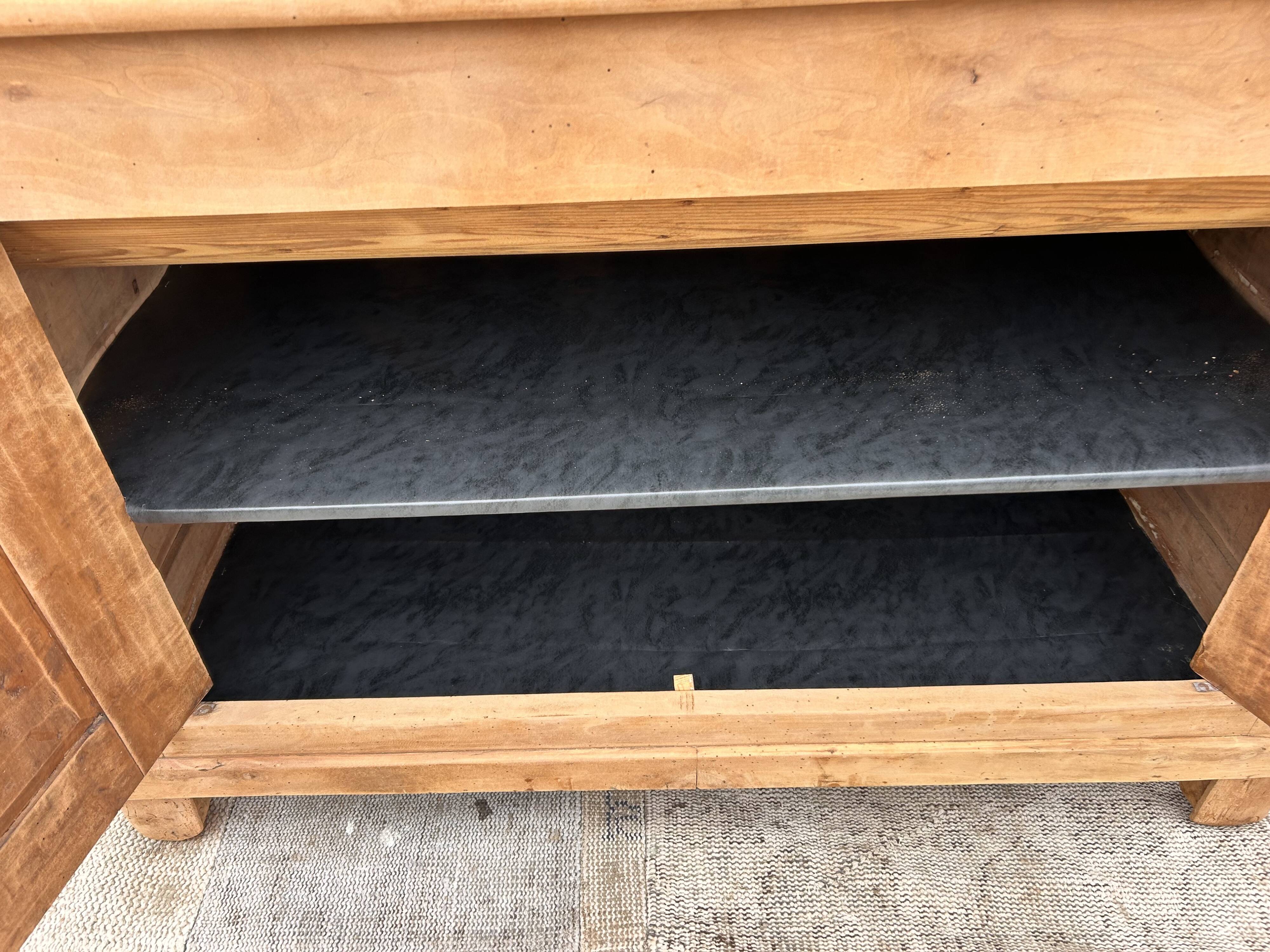 Buffet bois massif rénové