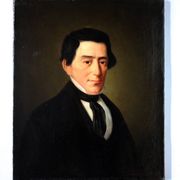 Portrait of an Elegant Gentleman -19th Century Oil Painting