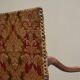 Sheep Bone Armchair in solid wood and 19th-century upholstery