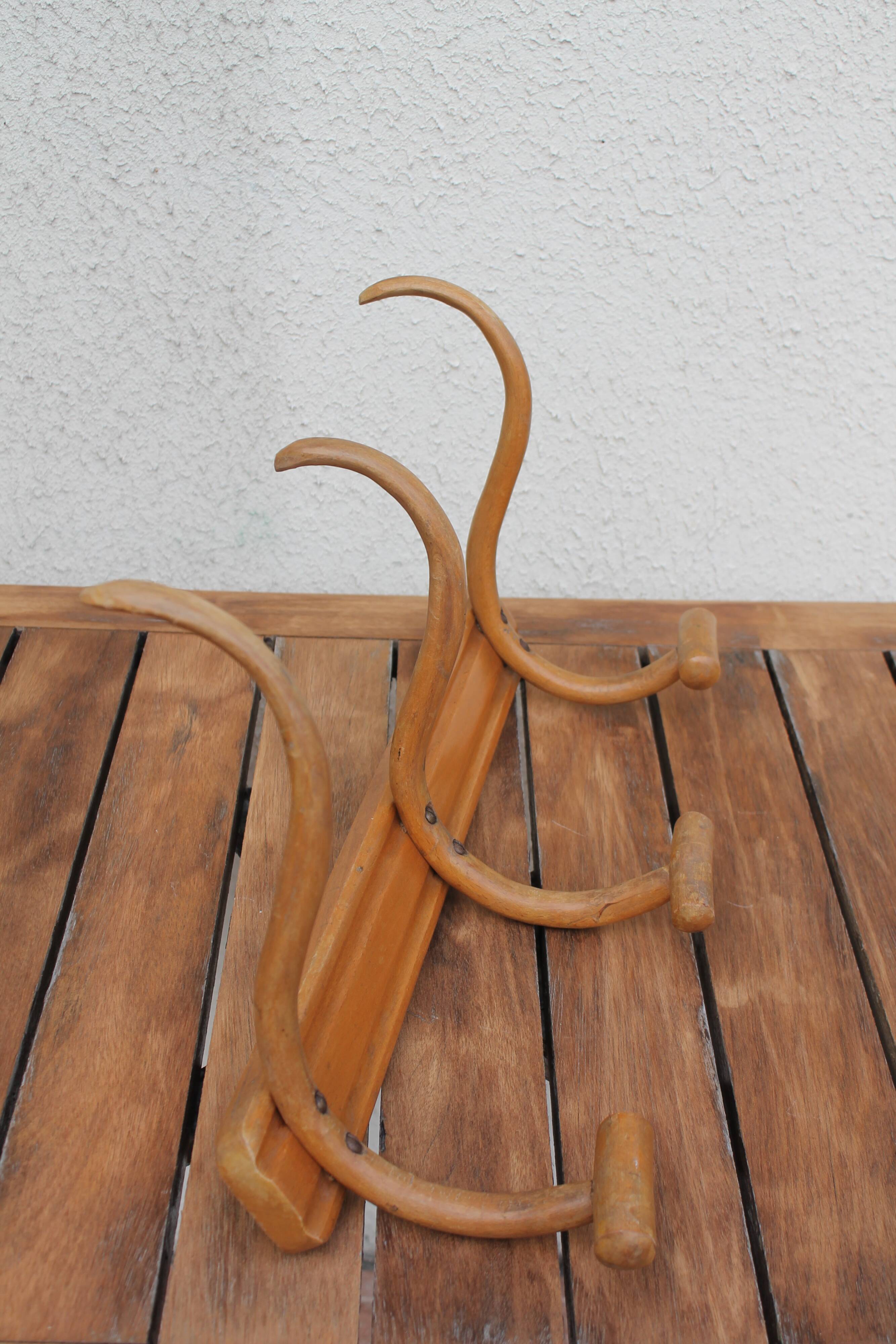 Baumann wall coat holder - 3 patères