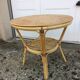 Rattan coffee table