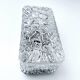 Vintage Brutalist Glass Sconce
