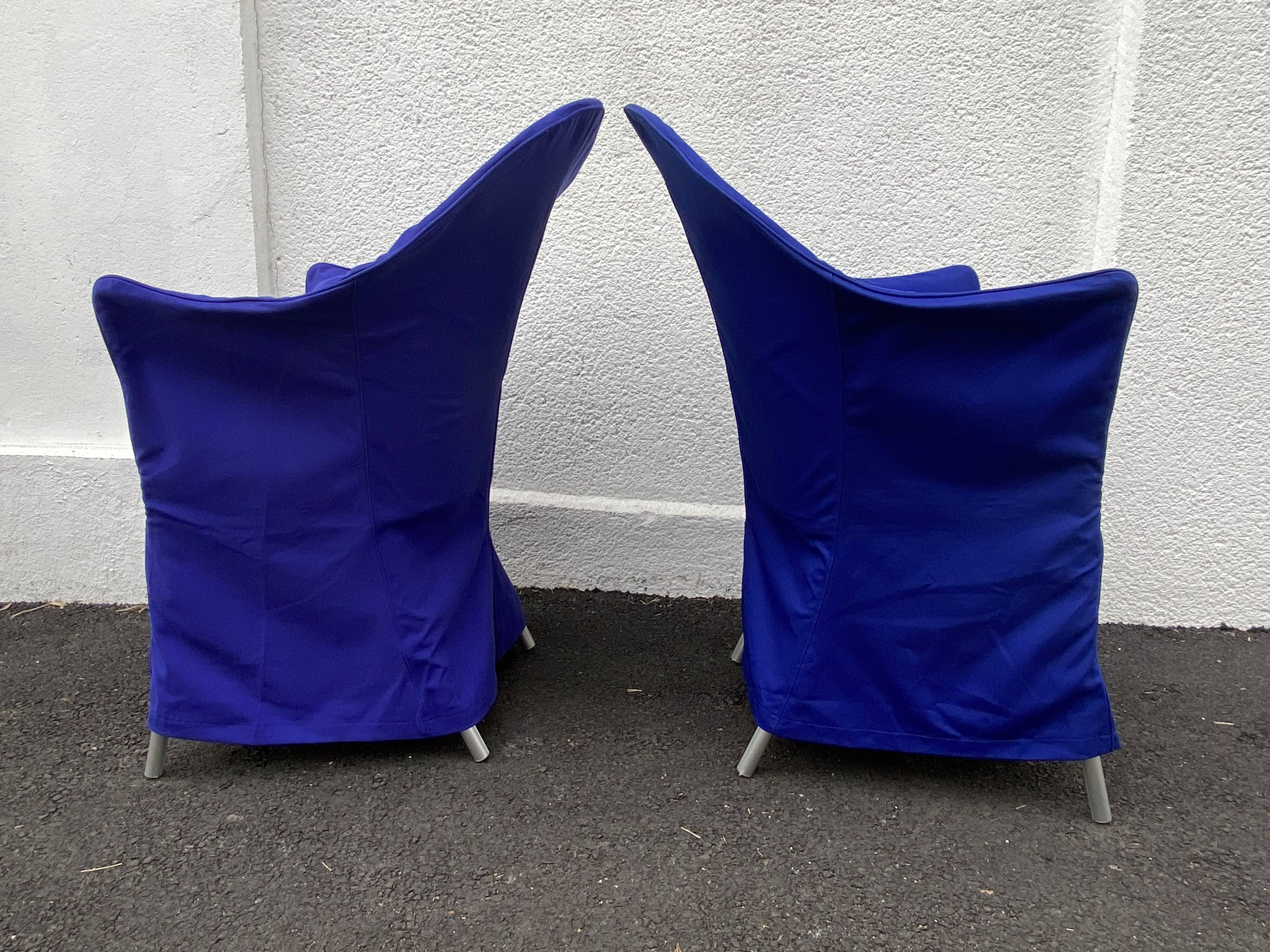 Pair of Lord Yo armchairs by Starck