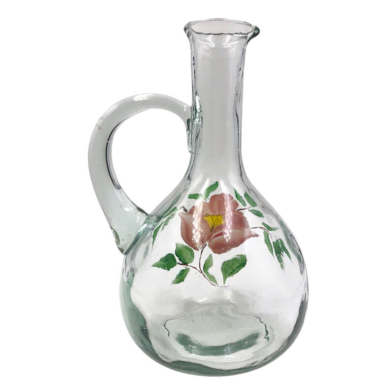 Hand-painted carafe