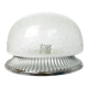 1970s modern large chrome plafond, Hillebrand, Germany