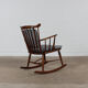 Vintage Danish Schaukelstuhl Mid Century Design 60er 70er