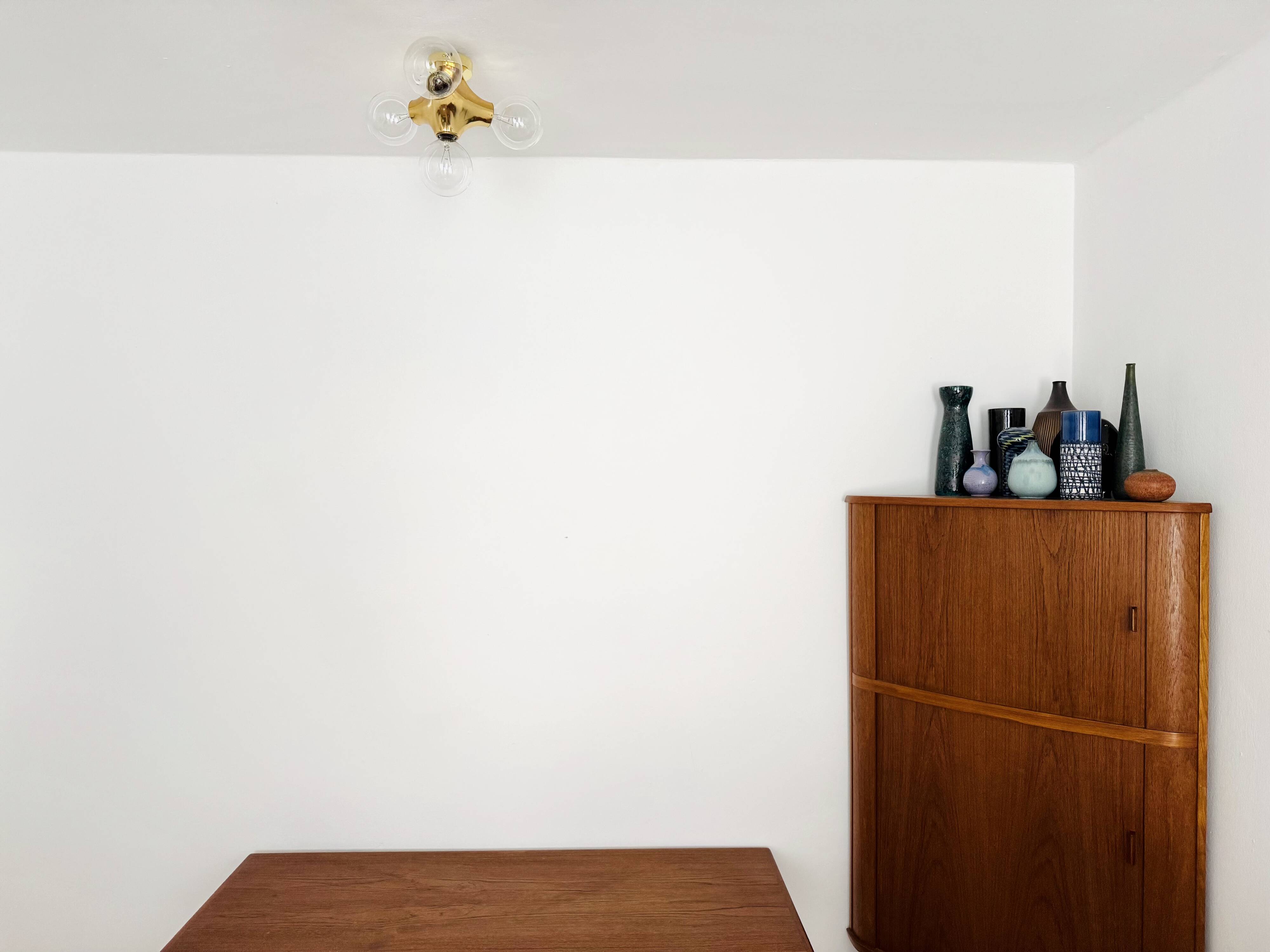 1 des 2 lampes encastrées Sputnik Gemini par Gebrüder Cosack