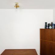1 of 2 Sputnik Gemini Flush Lamps by Gebrüder Cosack