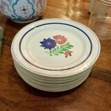 Flowered plates