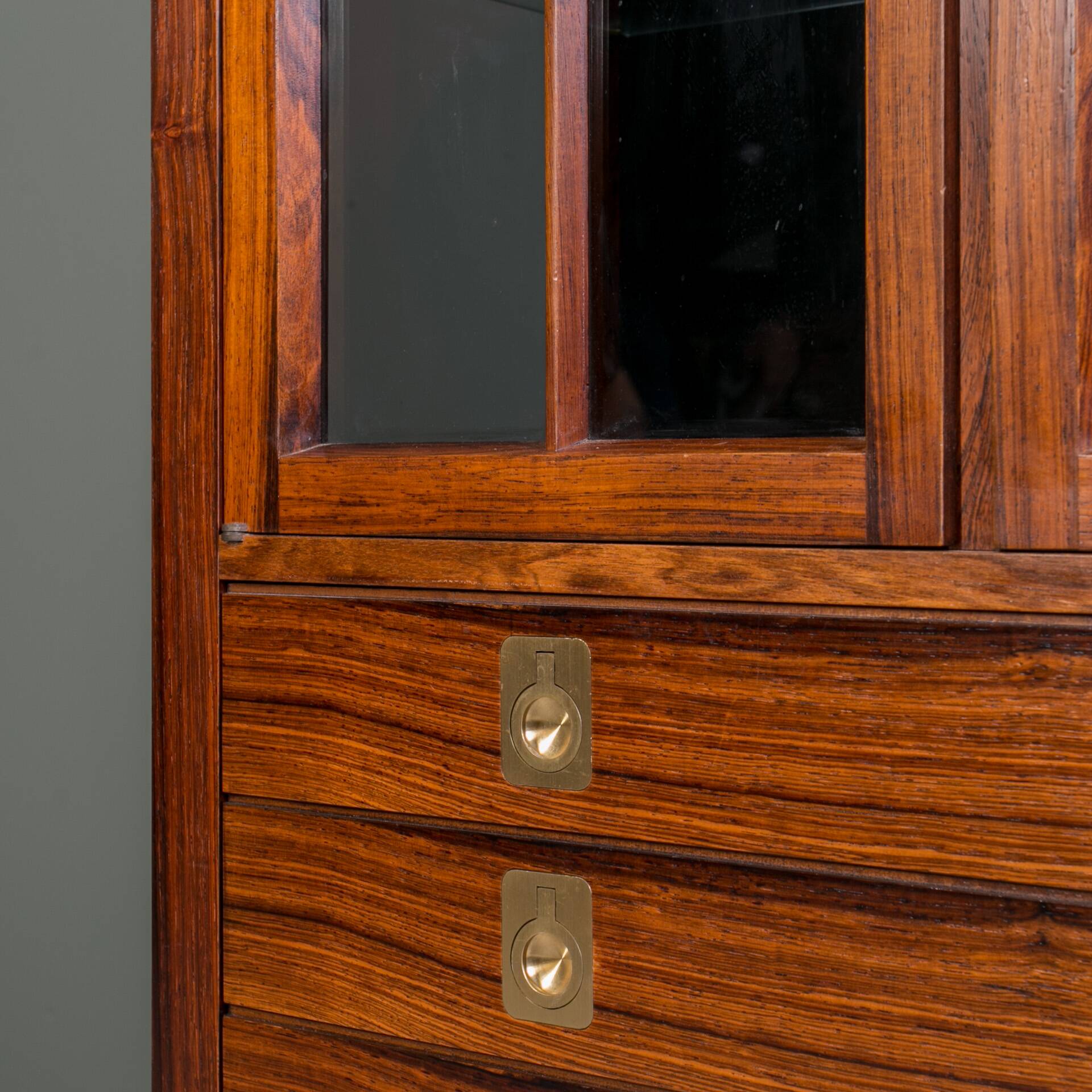 Vintage Vitrine or Display Cabinet by BRUKSBO, Norway, 1960s