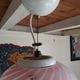 Vetri murano venini 1960/1970 vintage pink glass lamp
