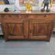 19th-century walnut buffet – 3 drawers