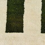 Handmade pure wool rug, size 160 x 250 cm