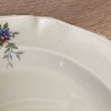 Set of 4 porcelain dessert plates