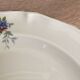 Set of 4 porcelain dessert plates