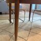Vintage MDK extendable round table in teak, Scandinavian design from the 1960s.