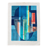 Sacha chimkevitch lithographie originale signée numérotée 82/175