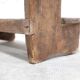Workshop step, antique wooden stool