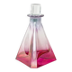 Triangular glass carafe, 1970s, manufactured in Czechoslovakia