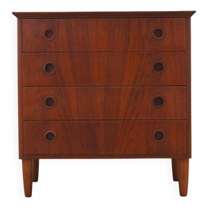 Commode en teck, design