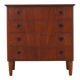 Teak chest of drawers, Danish design, 1970s, made in Denmark