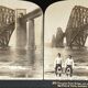 Photographie ancienne stereo, stereograph, luxe albumine 1903 Grand pont Écosse