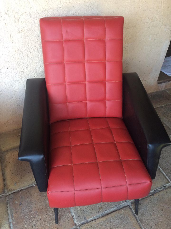 Set of two armchair vintage years 50/60