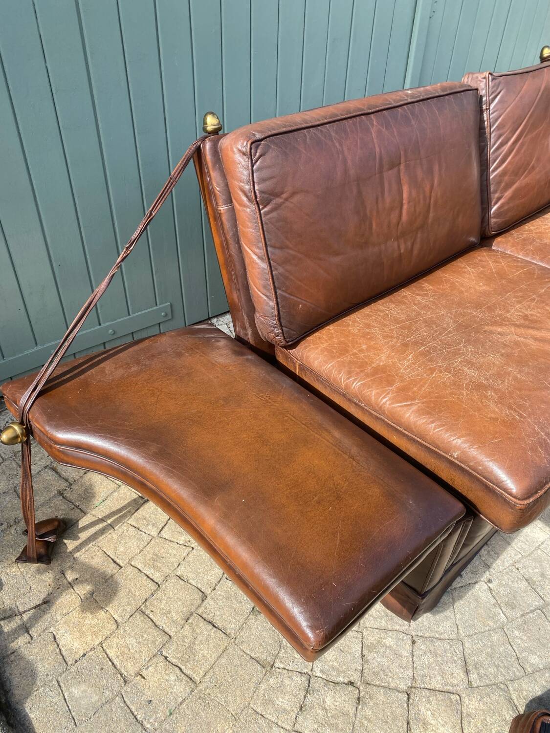 Muylaert leather sofa