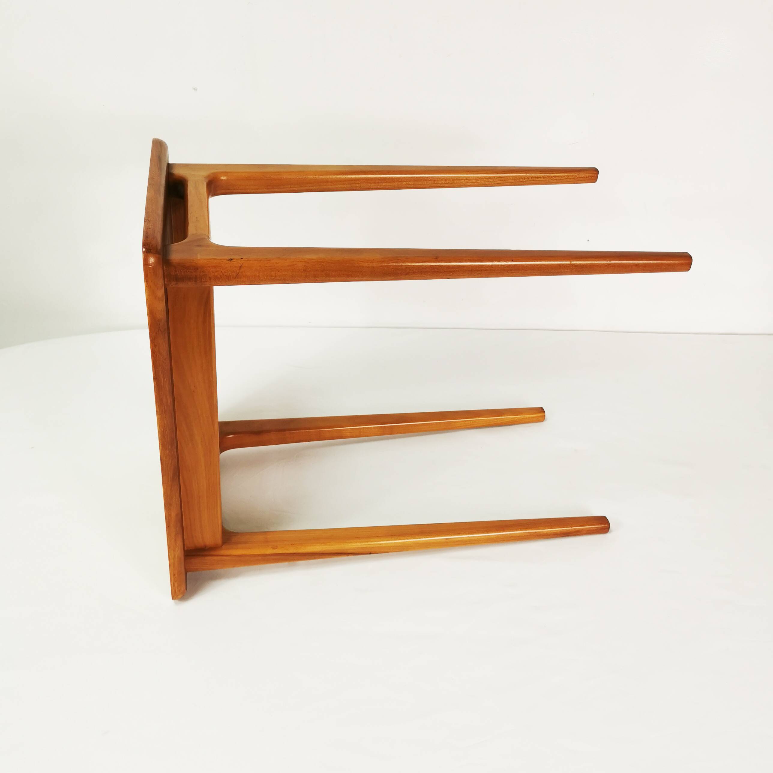 Minimalist side table, Lotos, Germany, 1960s.