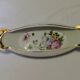 Small oval dish made of Limoges porcelain.