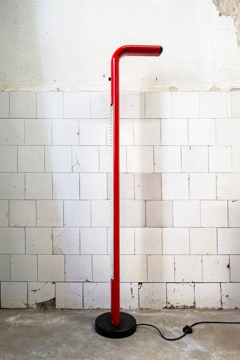 Vintage halogen lamp made of die-cast aluminium, 1970s.