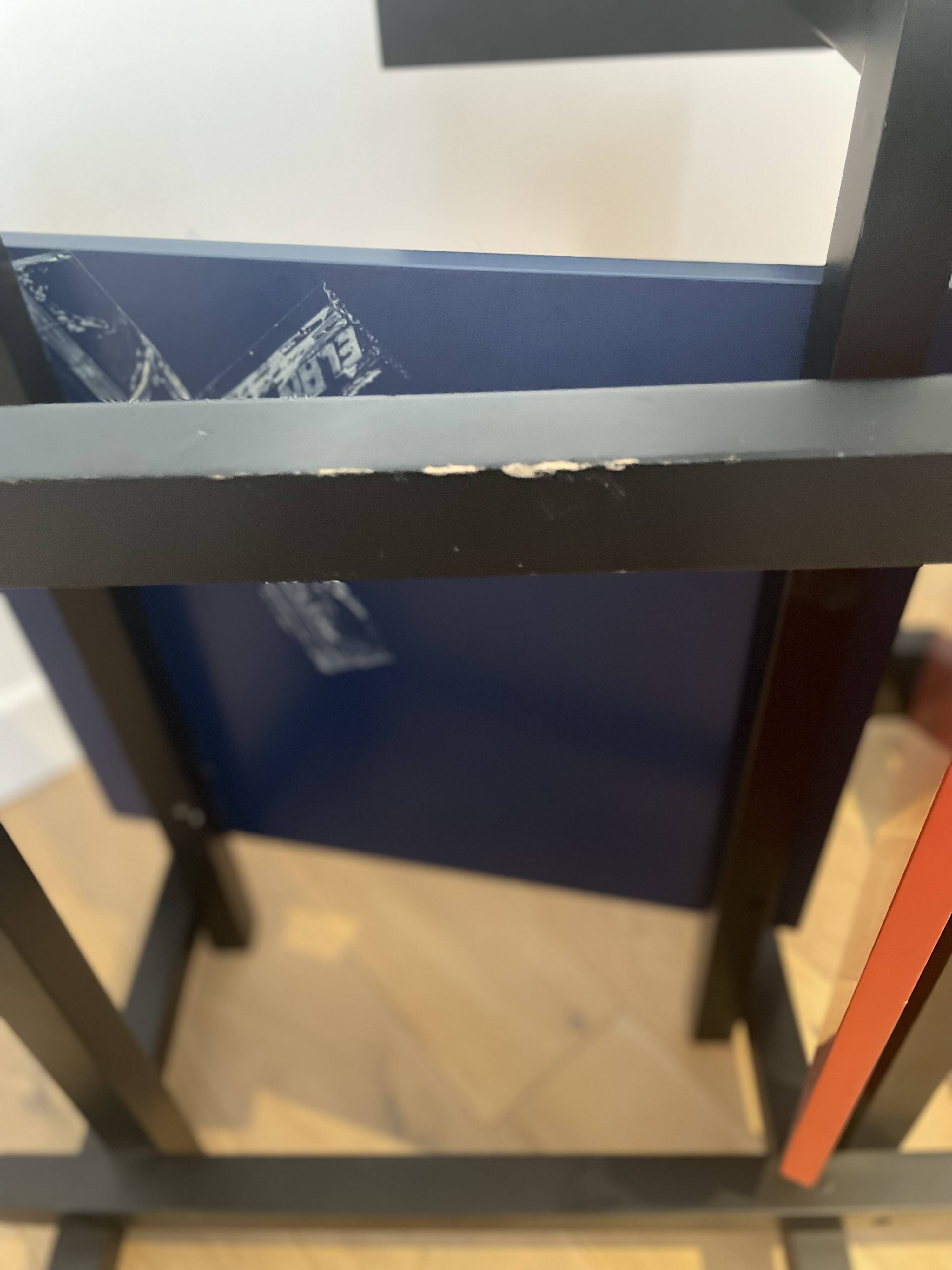 Gerrit T. Rietveld armchair red & blue