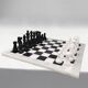 Vintage 1970s Italian Volterra Alabaster Chess Set – Handmade, Excellent Co