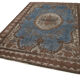 Handmade Distressed Oriental 1980s 210 cm x 306 cm Brown Carpet