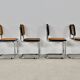 Set of 4 dinning chairs B32 by Marcel Breuer