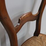 Children's chair in cherry, Louis-Philippe era - 2nd part of the nineteenth